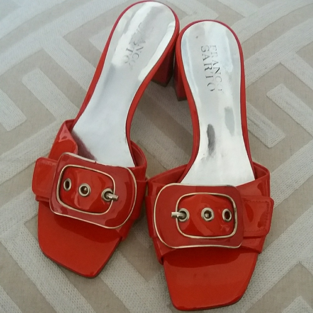 Buckle Slip on heels